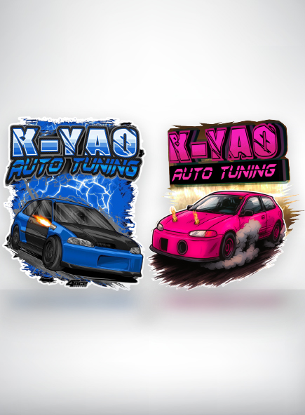 K-YAO Auto Tuning Stickers — LA DISTRO