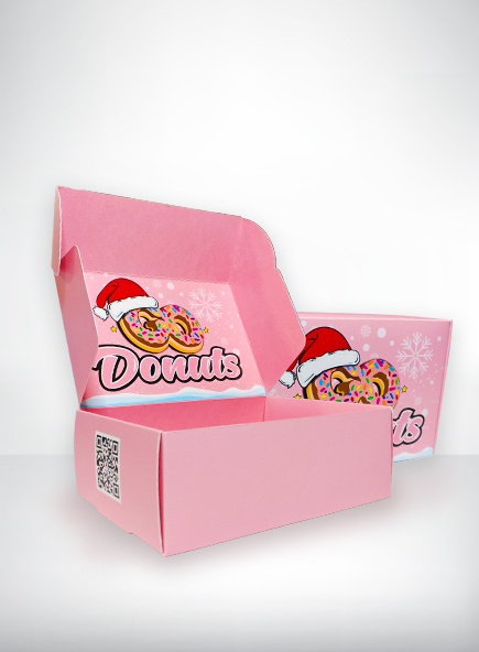 Go Donuts Custom Box Packaging — LA DISTRO